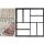 Set 2 x Sablon pentru pavele neregulate, 40 x 40 cm