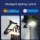 Set 5 x Lampa solara 60 LED, 50 W, Telecomanda, Senzor de Miscare