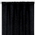 Set 2 x Perdea Neagra 140x260 cm, Banda pentru sina