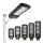 Lampa Solara 500W Jortan Street, Senzor de Miscare, Telecomanda