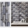 Set 5 x Tapet adeziv decorativ, 30x60 cm, Grey Rocks