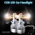 Set 2 becuri auto LED C6 H1, 36 W, IP67, 7600 lumeni