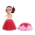 Set 4 papusi Cupcake pentru fetitele care iubesc briosele