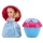 Set 4 papusi Cupcake pentru fetitele care iubesc briosele