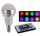 Bec multicolor cu 12 leduri si telecomanda