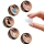 Mini casca Handsfree Bluetooth, design picatura - ALB
