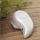 Mini casca Handsfree Bluetooth, design picatura - ALB