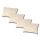 Set 2 perne din puf de gasca cu invelis din bumbac 50 x 70 cm