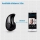 Mini casca Bluetooth 4.1 - distanta 10 M, design picatura - Negru