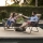 Set 2 scaune pliante pentru camping