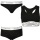 Set 3 piese lenjerie intima Calvin Klein. Culori disponibile: Negru si Rosu