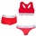 Set 3 piese lenjerie intima Calvin Klein. Culori disponibile: Negru si Rosu