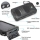 Baterie externa solara Army Waterproof 10000 mAh, 2 sloturi USB, lanterna