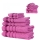 Set 6 prosoape 100% bumbac Azad Pakistan, densitate 400 gr/mp