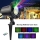 Proiector laser RGB de exterior cu telecomanda, temporizator, 3 culori, joc de lumini