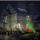 Proiector laser RGB de exterior cu telecomanda, temporizator, 3 culori, joc de lumini
