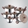 Set oale din inox 12 piese, 9 straturi, Elvetia