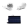 Bec economic cu 20 led SMD + mini panou solar de 6V