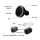 Casti in ear tip dop wireless 2 canale. Functioneaza simultan sau separat.