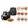 Aparat de gatit cu aer fierbinte Airfryer, 3 litri, Negru