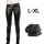 Marimi L-XXL. Colanti imitatie piele cu buzunare + Colanti vatuiti