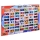 Set 58 masinute din fier cu accesorii din plastic