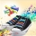 2 x Set 16 sireturi multicolore elastice din silicon