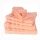 Set 4 prosoape bumbac 400 gr. densitate: 2 fata si maini + 2 pentru corp